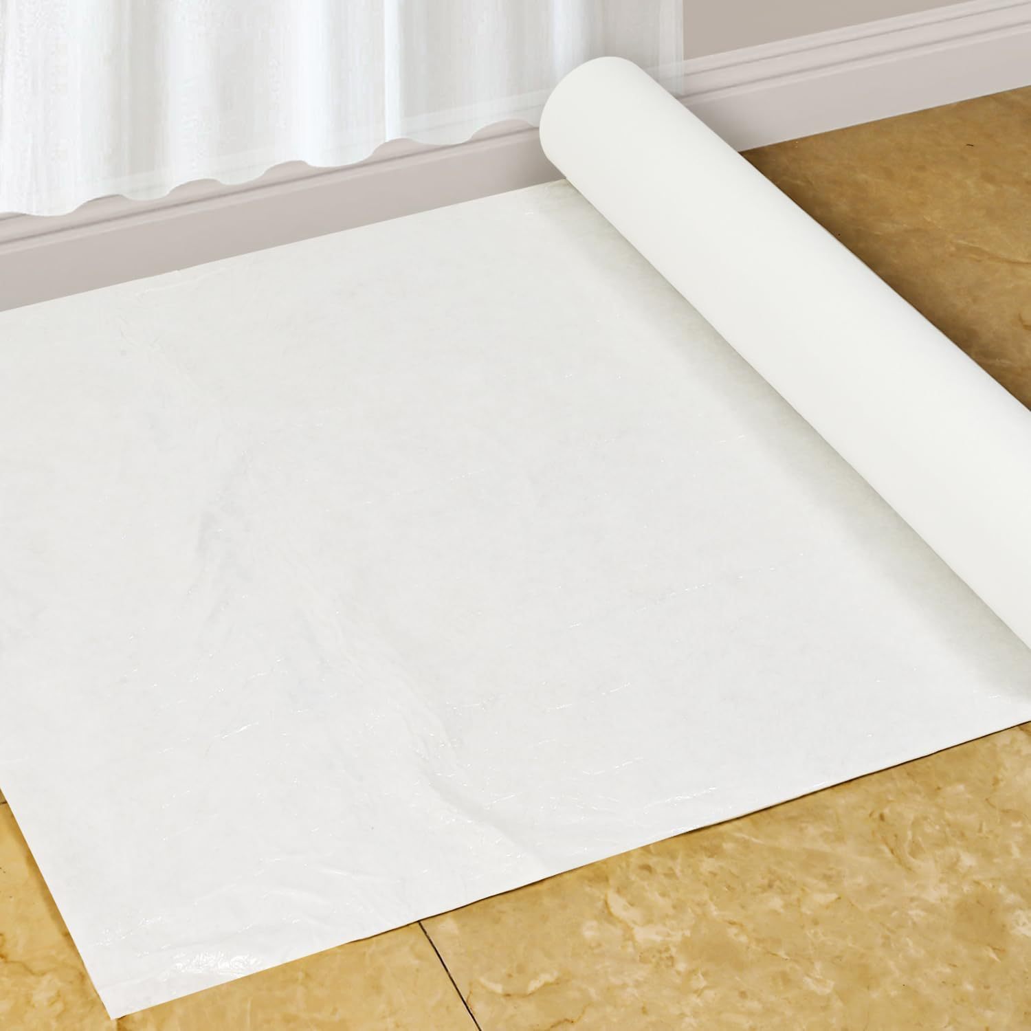 防滑油漆保护垫自粘无纺布装修临时地板保护膜毛毡油漆搂