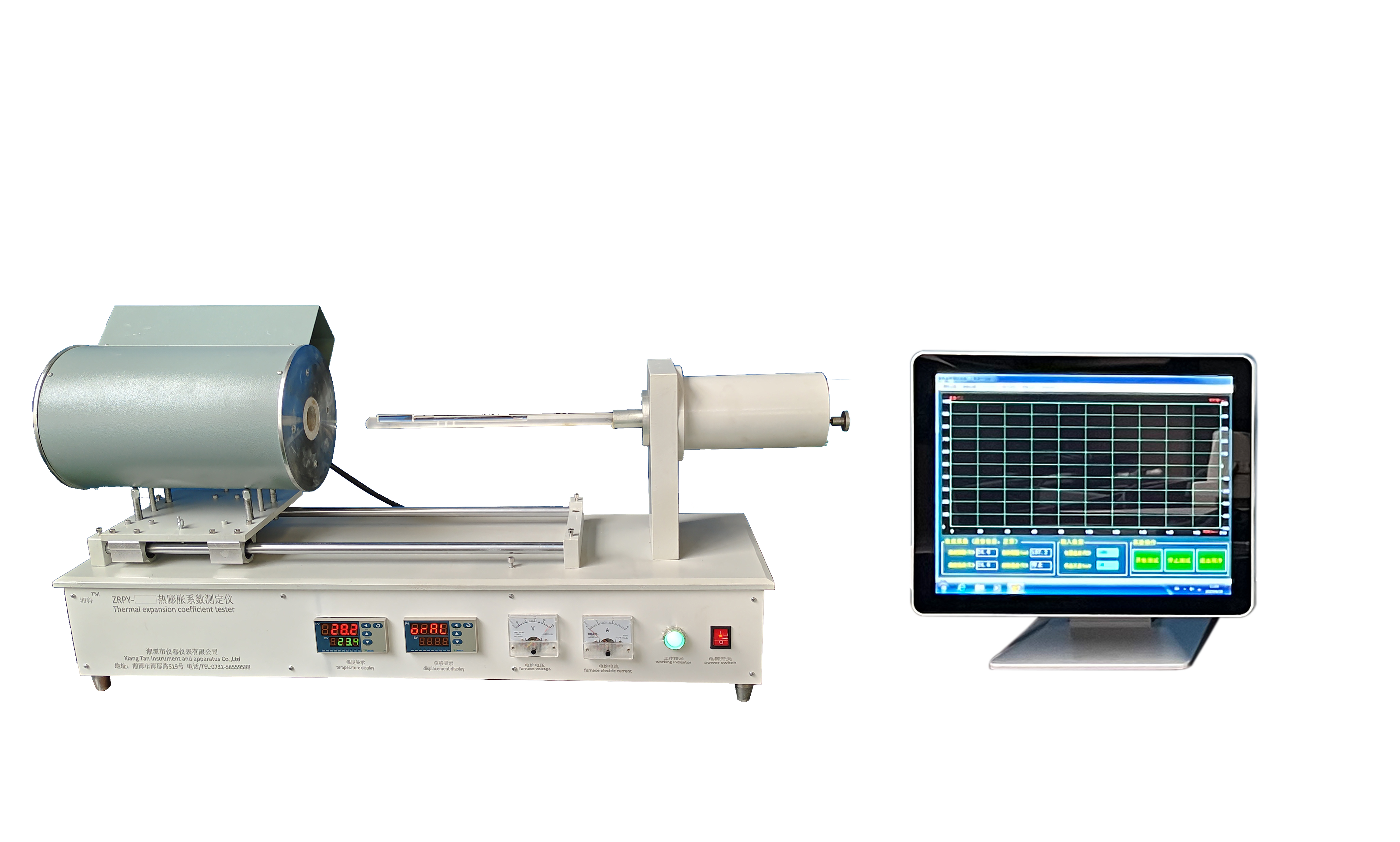 ZRPY高温卧式热膨胀仪 真空热膨胀系数测定仪