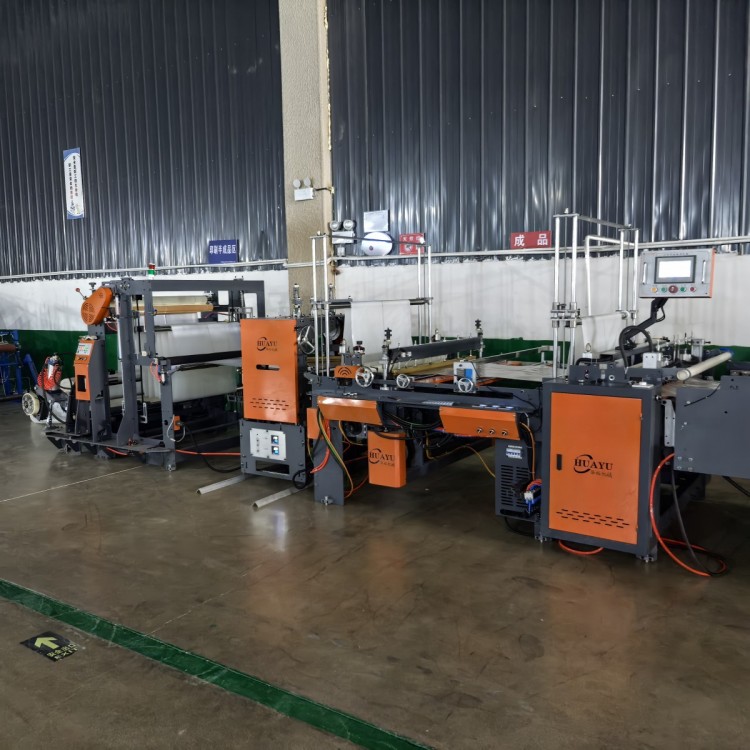 双排刀独立无拉伸制袋机