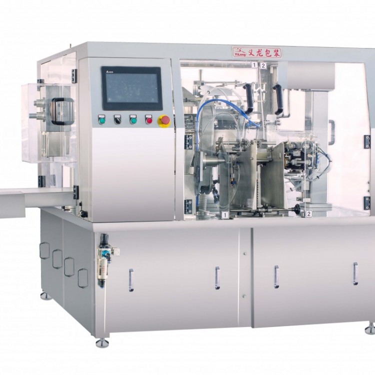 PE袋食品包装机给袋式自动包装机