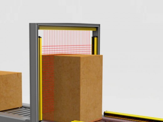 测量光幕传感器的工作原理