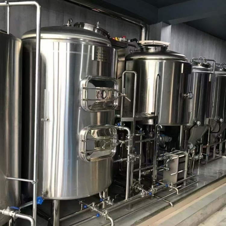 上海500升不锈钢发酵罐生产精酿啤酒设备的工厂