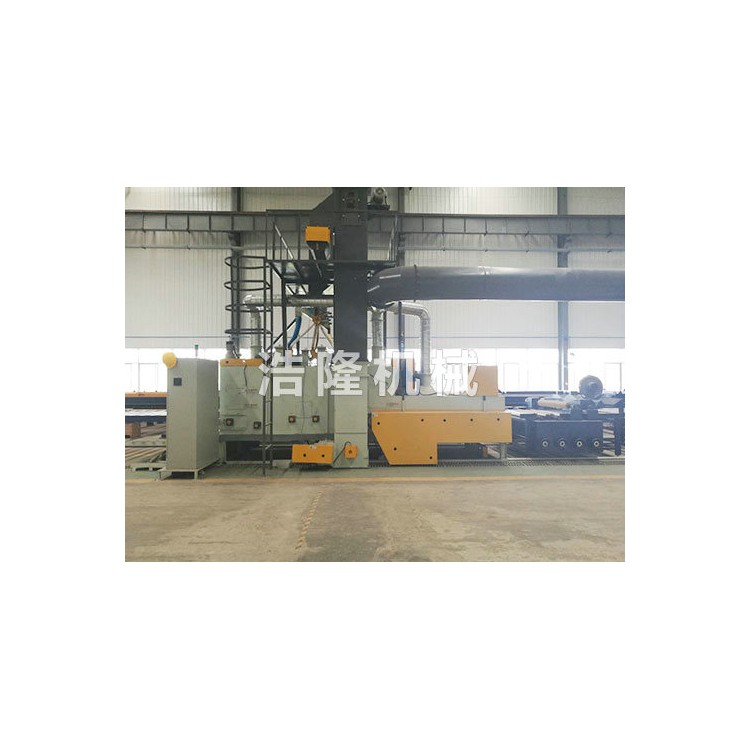 通过式抛丸机实景图