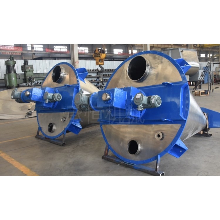 供应石灰材料立式混料机立式锥形螺带混合机