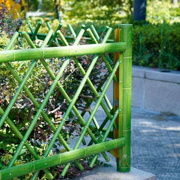 FNZU竹管家 800高 竹绿色 仿竹护栏