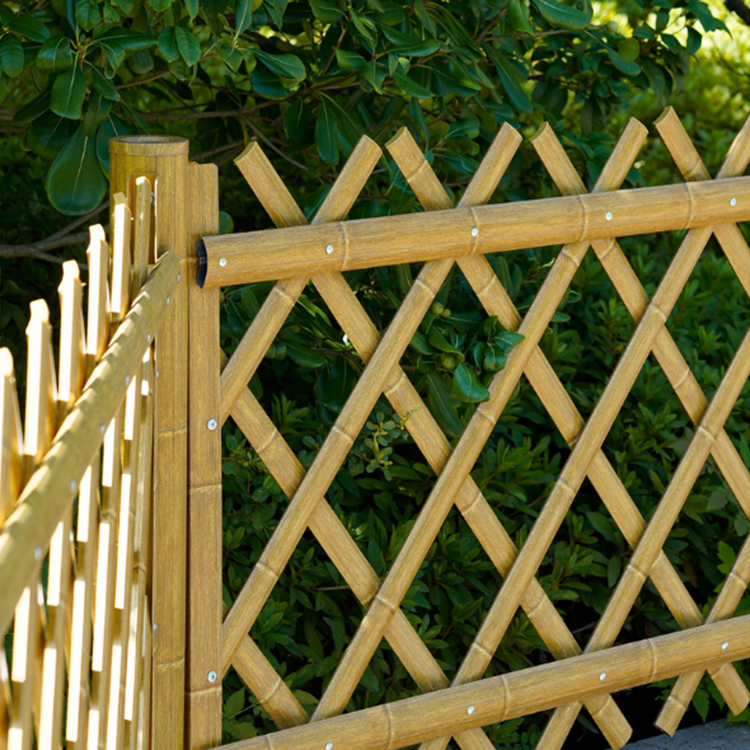 FNZU竹管家 800 竹黄色 仿竹护栏