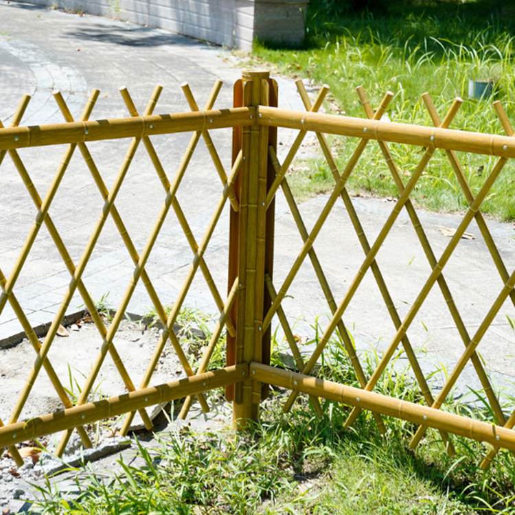 FNZU竹管家 1米高 竹黄色 仿竹护栏