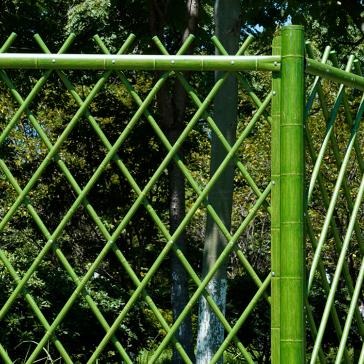 FNZU竹管家-竹绿色-仿竹护栏