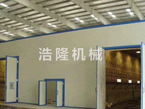 自动喷砂房
