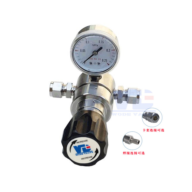 进口低压膜片不锈钢背压阀 高灵敏度可调