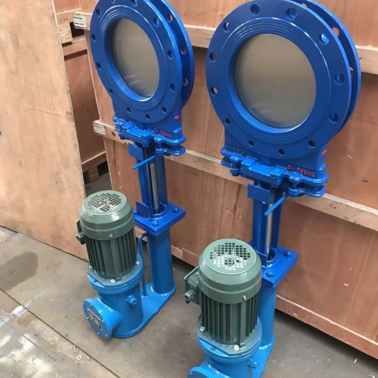 电控液动耐磨刀型闸阀