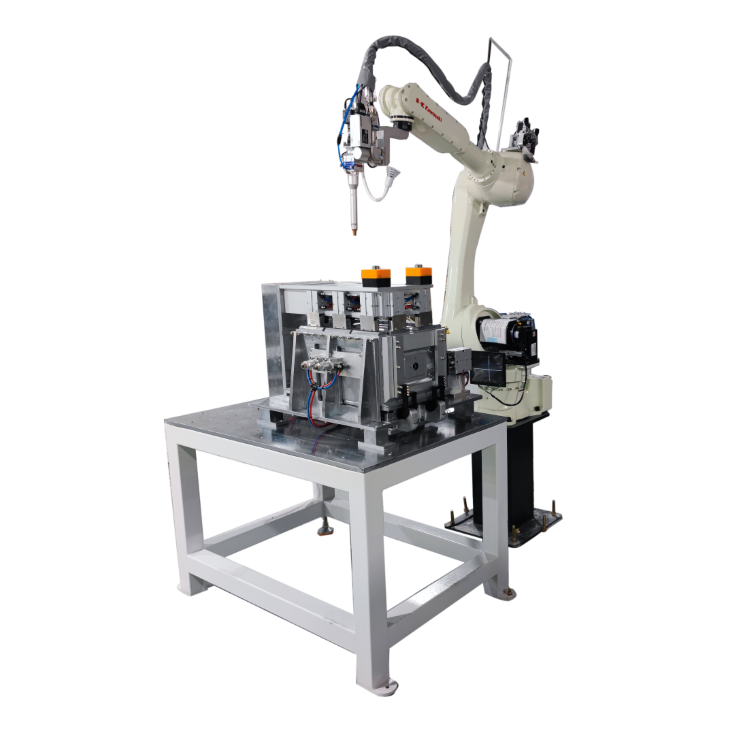 2000W连续光纤电机定子激光焊接机