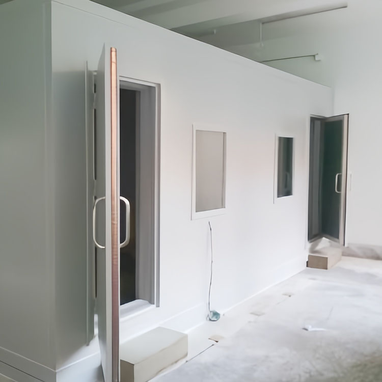 Acoustic isolation booth