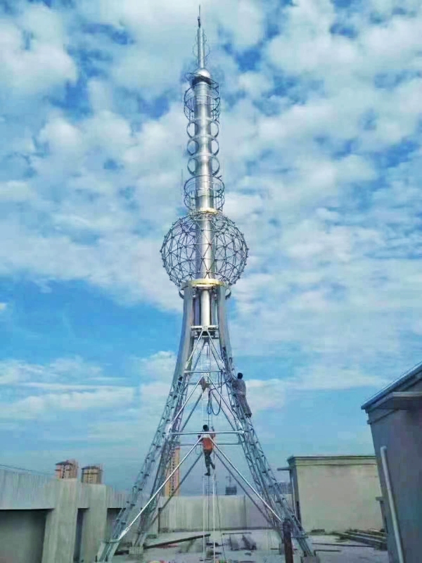 Skylight decorative tower, factory direct supply with design, production, and installation services integrated