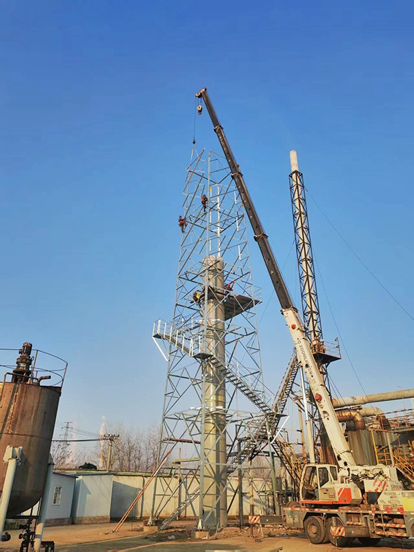 Chimney Tower One-Stop Service: Integrated design, production, and installation, factory direct supply