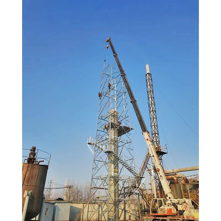 【烟囱塔一站式服务】设计生产安装一体化，工厂直供