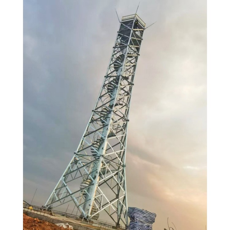 雷达塔全产业链服务：自主设计生产，工厂直供降成本，安装施工