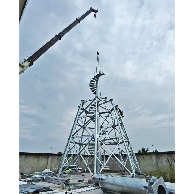 雷达塔定制与施工：设计生产工厂直供，安装价格优惠
