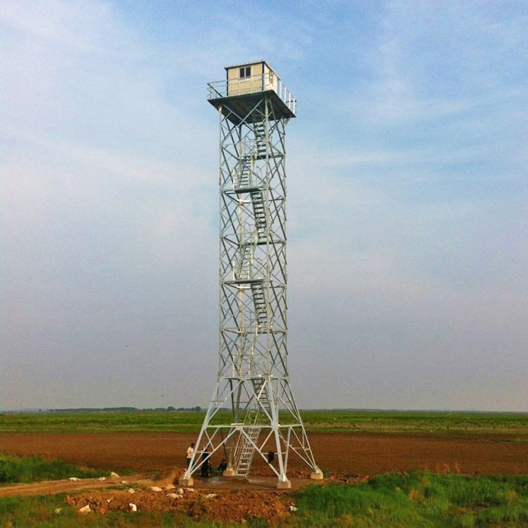 Expertly crafted forest fire watchtowers, integrating design, production, factory direct supply, and installation.