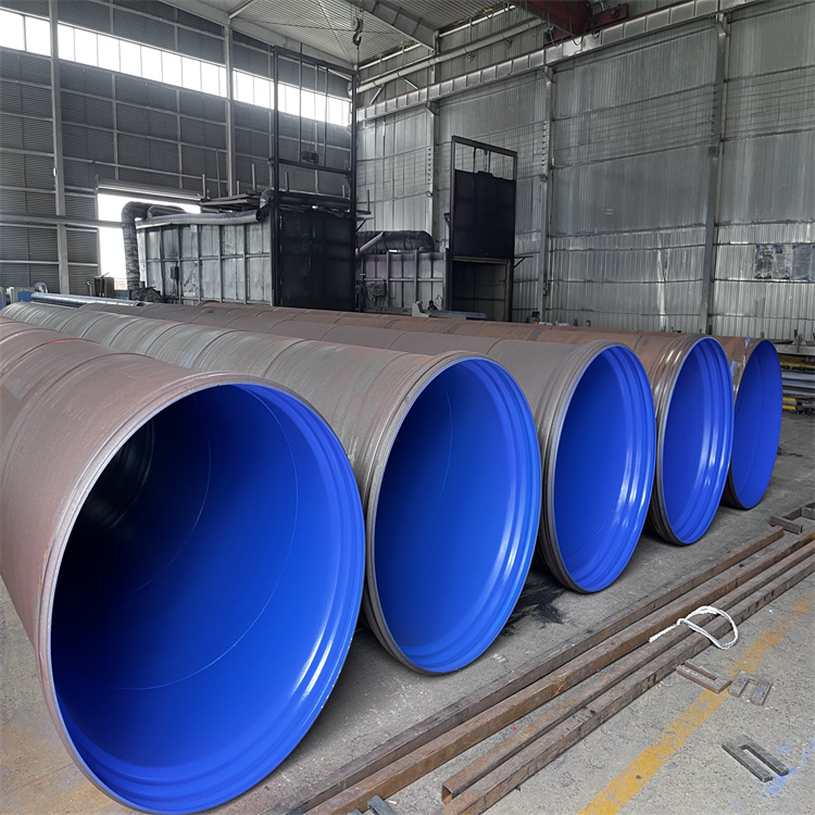 内外双环氧粉末 承插口涂塑钢管 双层抗压 亨源防腐性能强