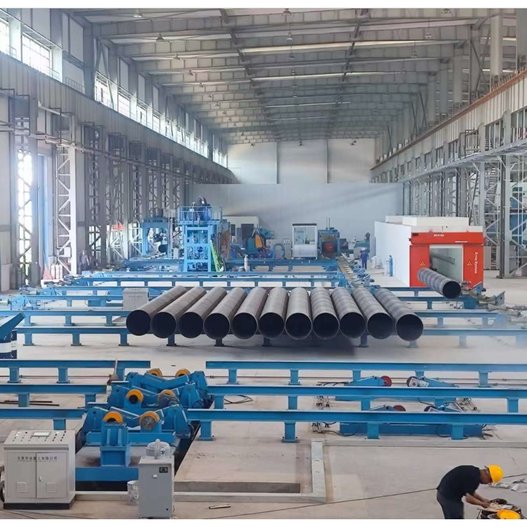 辊道钢管转运设备 焊管生产线精整区