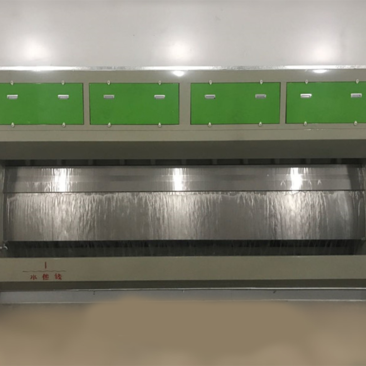 Water curtain machine