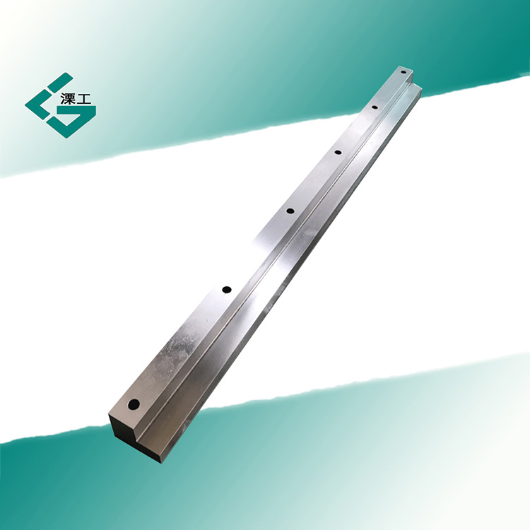L-shaped guide rail