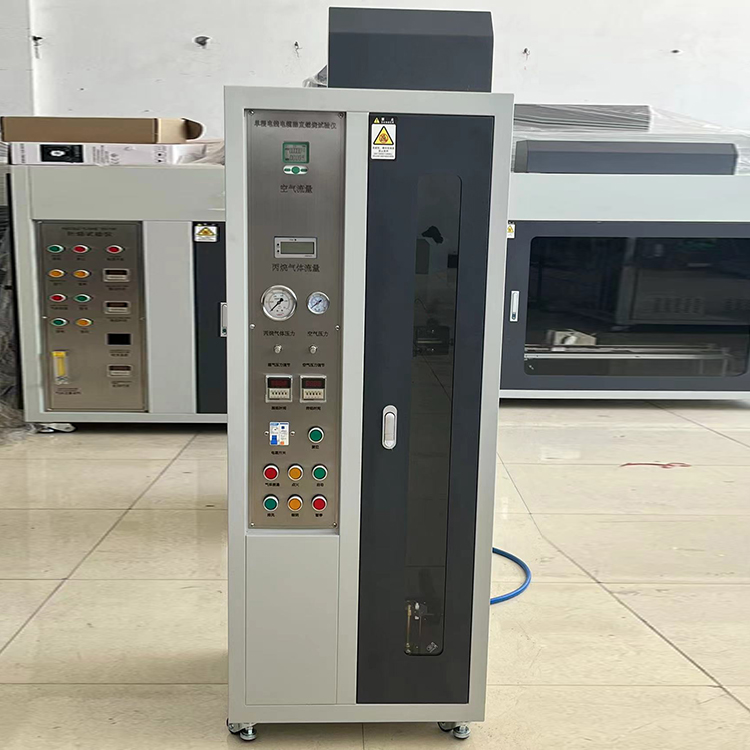 燃烧试验-单根电线电缆燃烧试验仪-质量流量计款