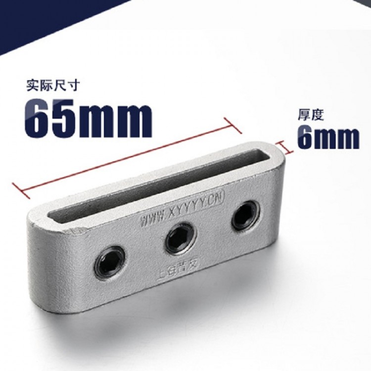 304不锈钢扣60mm钢带扣拉紧配件带压堵漏工具昔友牌