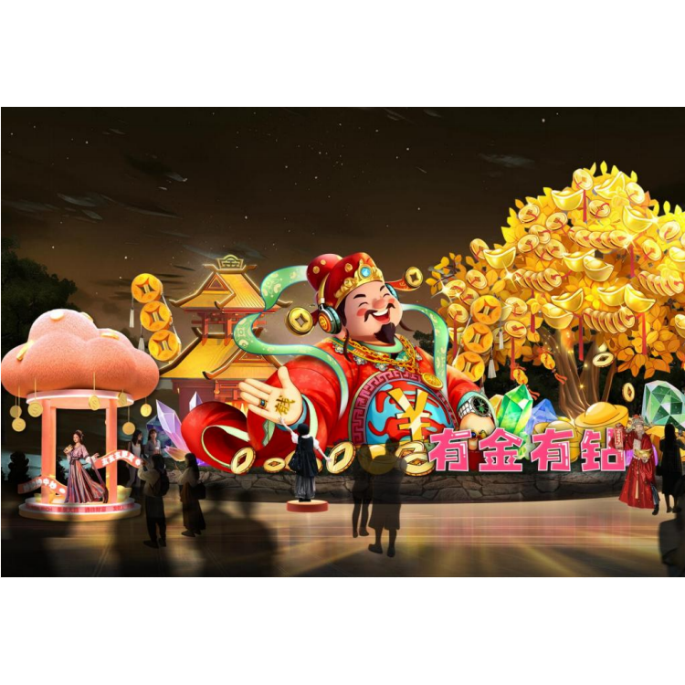 彩灯厂家 花灯厂家 花车 彩 车 设计制作