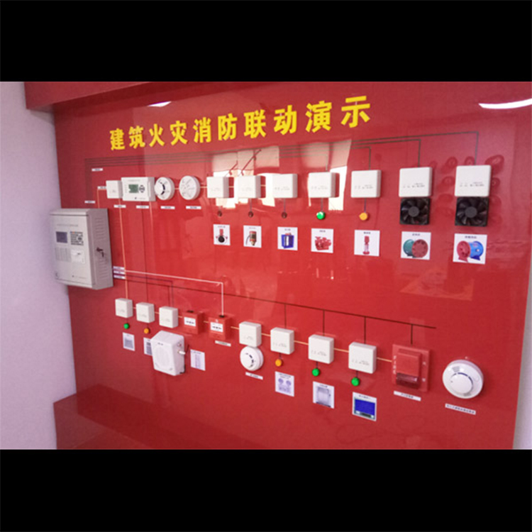 建筑火灾消防联动演示系统