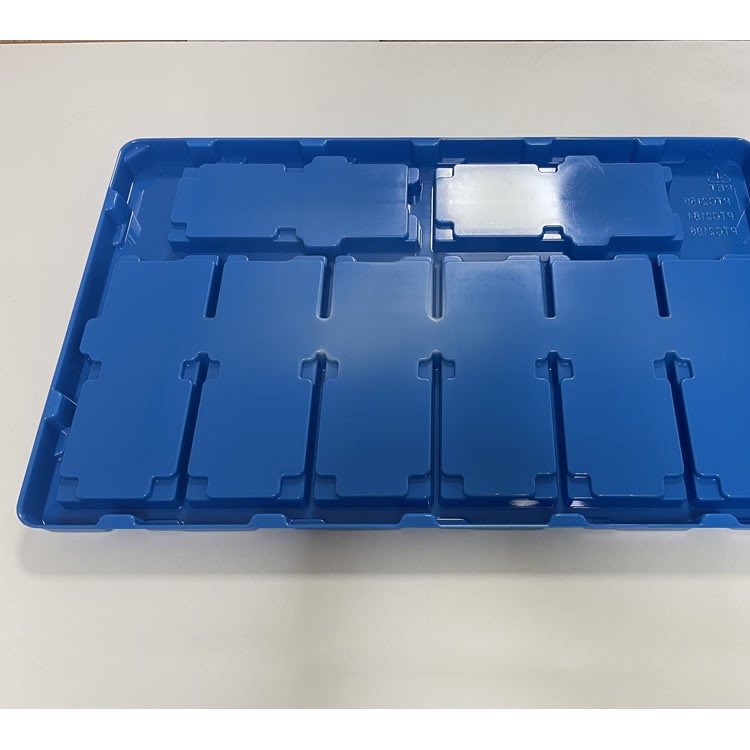 上海高桥实力电子吸塑托盘厂家 抗静电防静电吸塑盘广舟