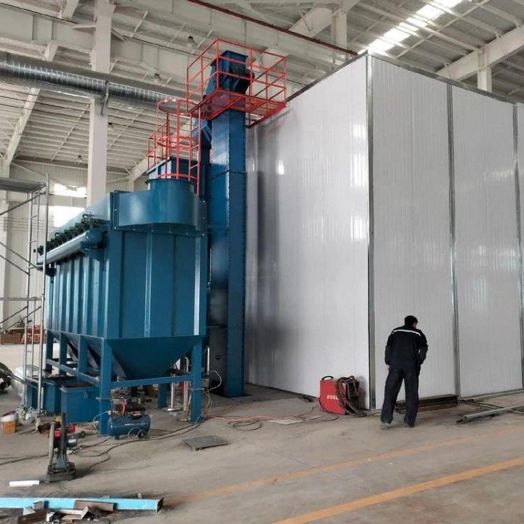 设计、安装、改造、工业喷砂房除锈除尘一步到位