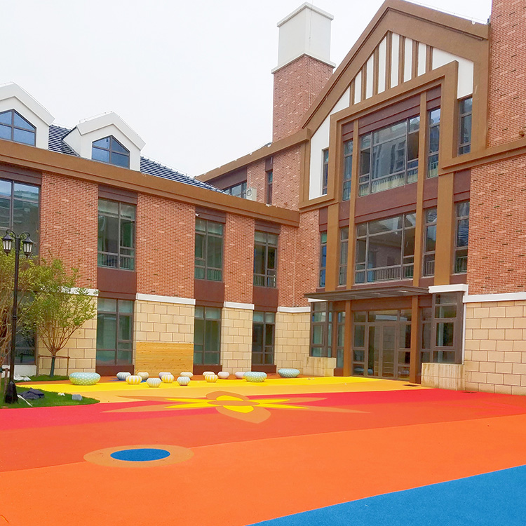 Colorful EPDM granules and塑胶track