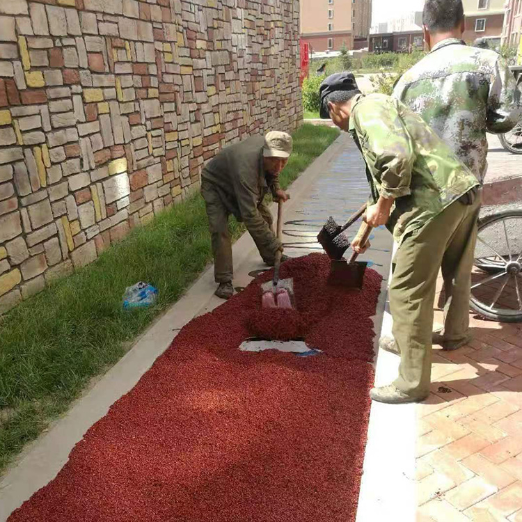 Chilled Colored Asphalt