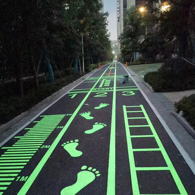 Luminescent Night Road Surface of Lìměilù