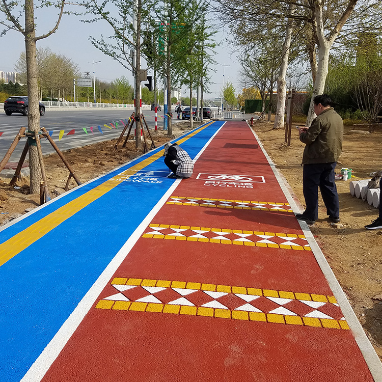 水性SP压印环保彩色路面