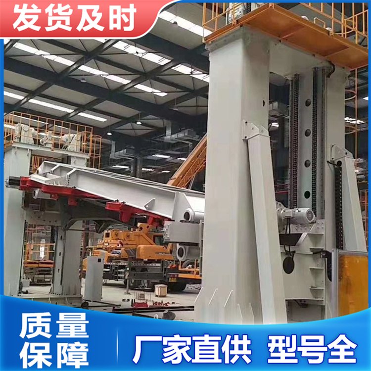 Double-column lifting and positioning machine with safety interlock device, high safety level