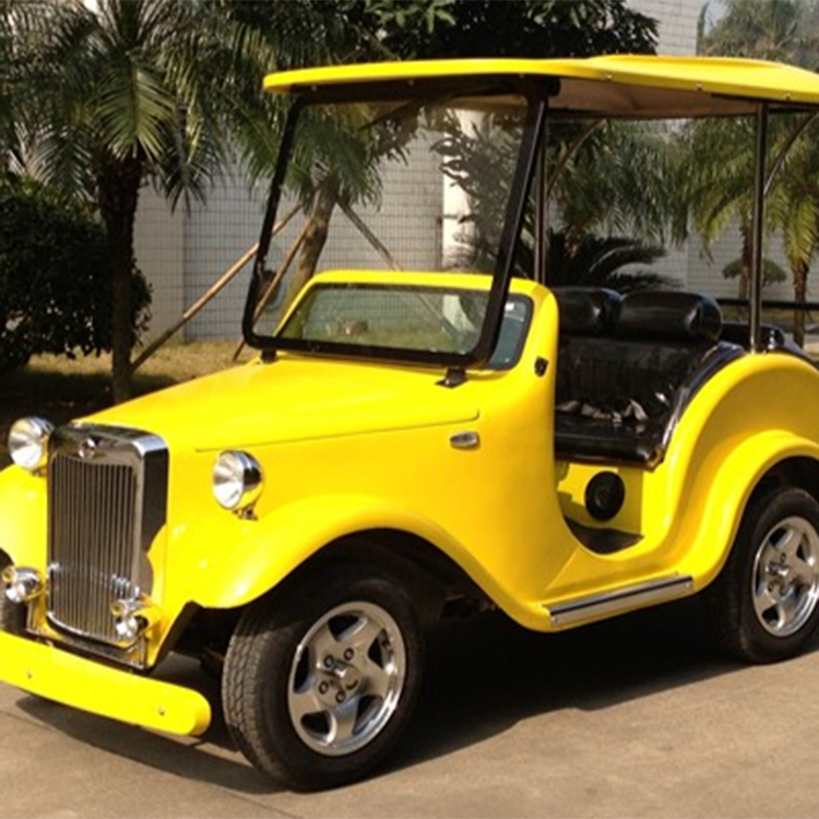 4座电动老爷车，XY-4C，黄色