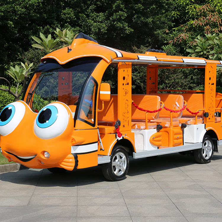 创意卡通小丑鱼款电动观光车，创意定制款