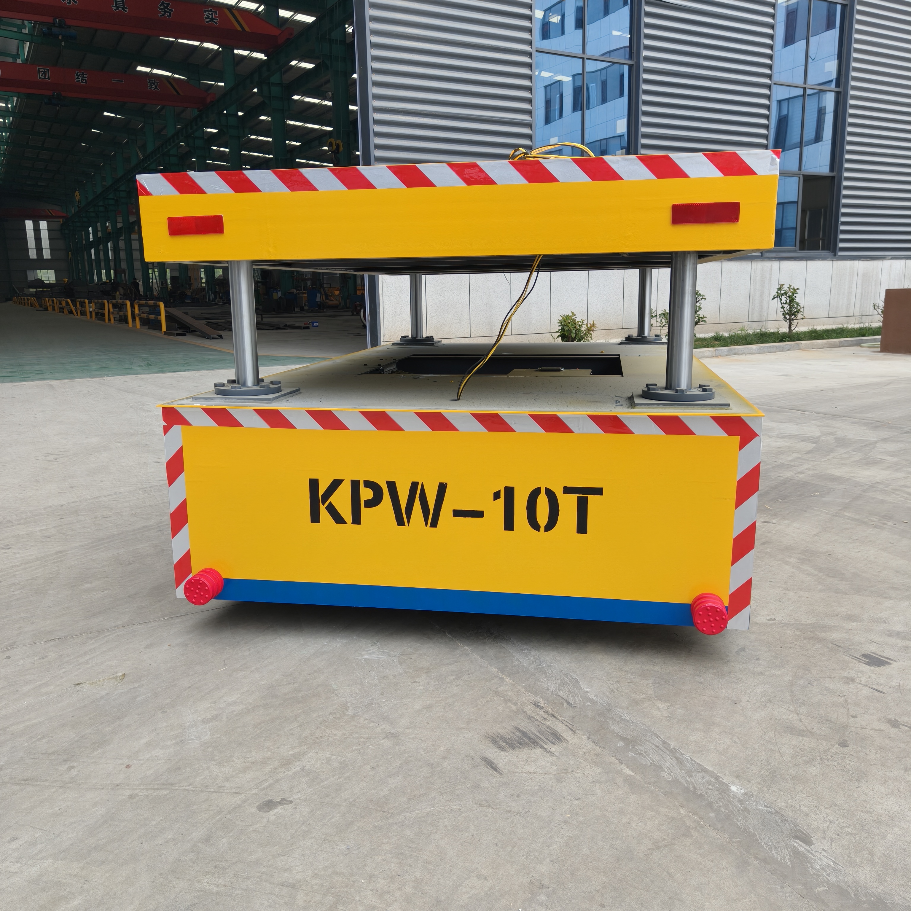 KPX型20吨轨道式电动地平车蓄电池车间仓库转运电动平板车