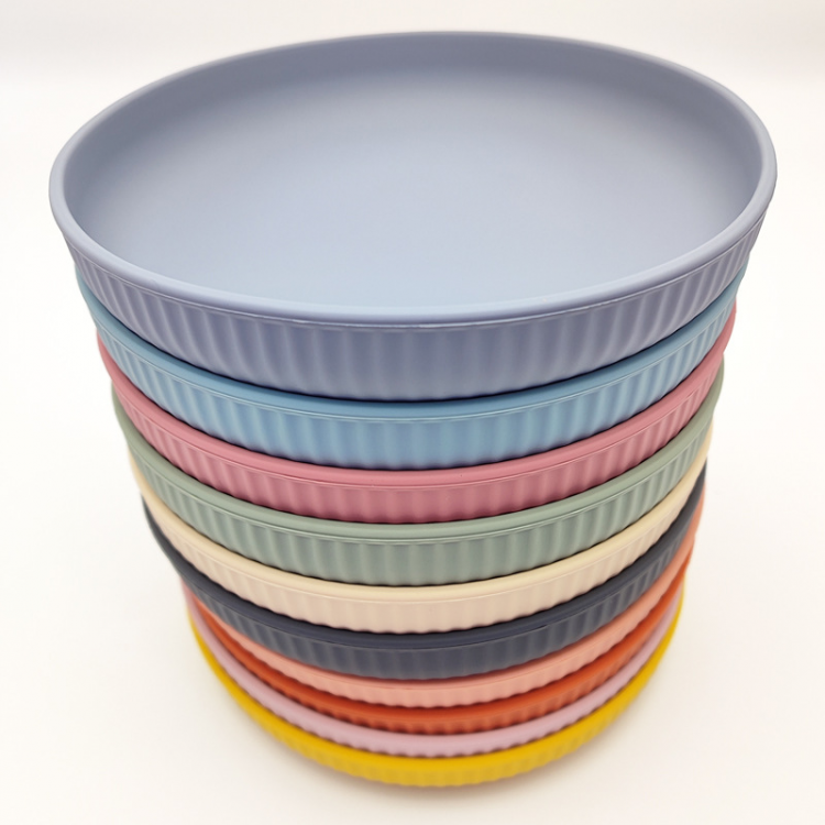 宝宝一体式吸盘辅食盘喂养儿童餐盘婴儿自主进食硅胶耐脏