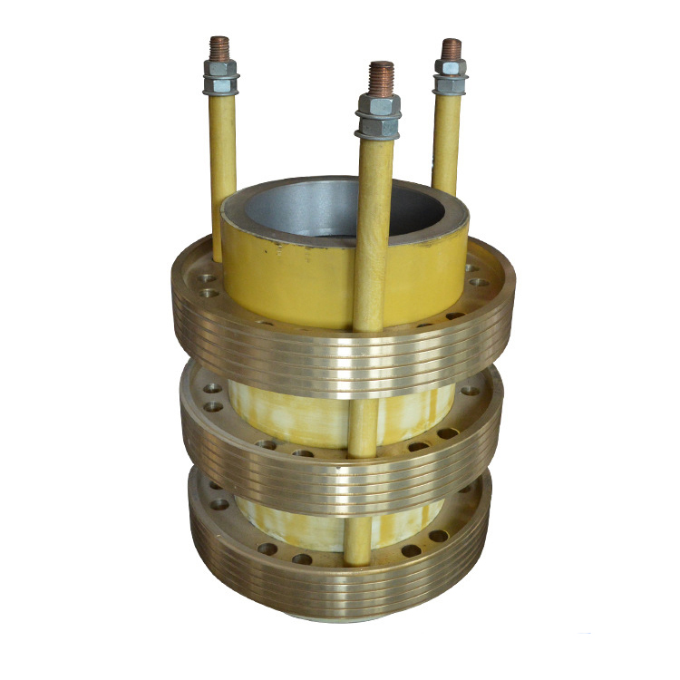 YRKK高压电机滑环 润康 YR电机集电环 高压电机导电环