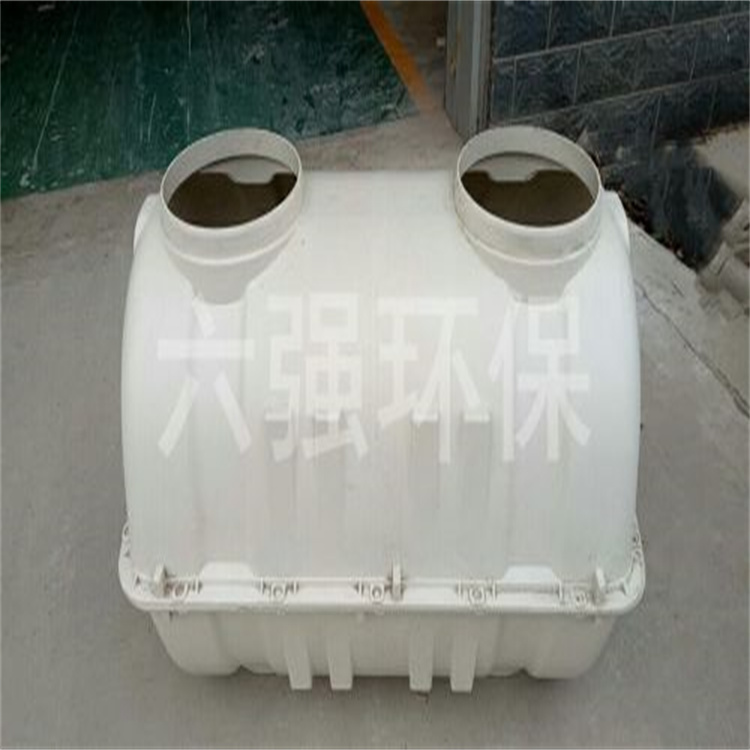 供应二八双坑式玻璃钢化粪池厂家农村改厕三格式化粪池供应商