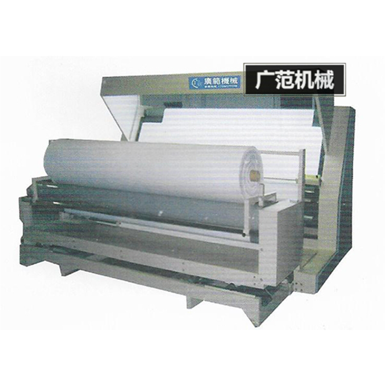 Large fabric rolling machine