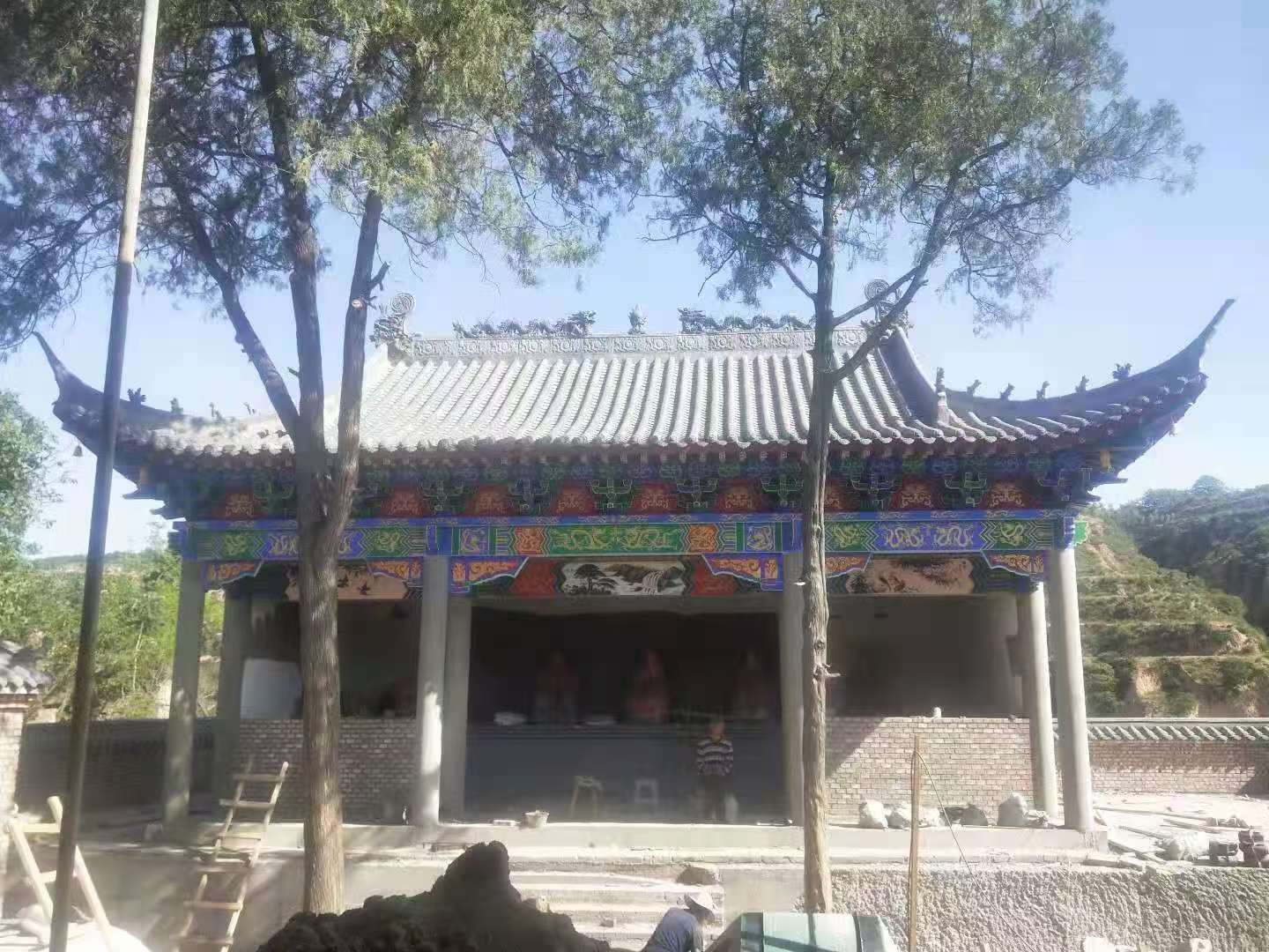 庙宇施工