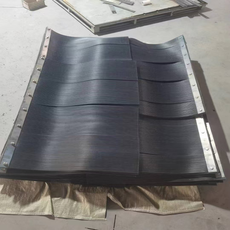 矿用输送机挡煤帘 PVC倒料槽防尘帘 阻燃耐磨风帘