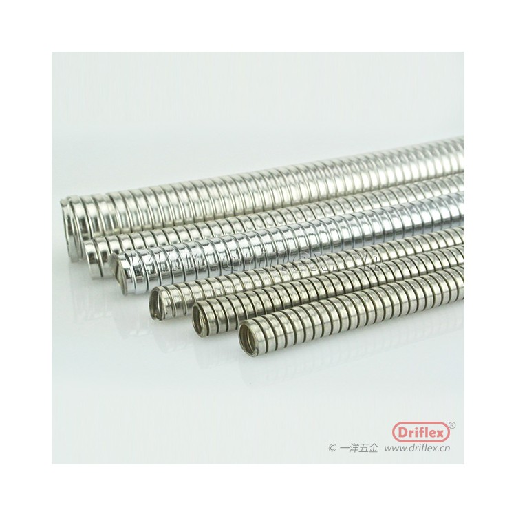304不锈钢波纹管双勾型电线电缆保护套内径10到51mm