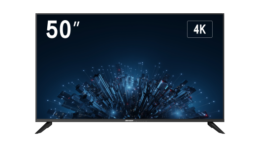 海康威视50寸4K800万超清安防显示器