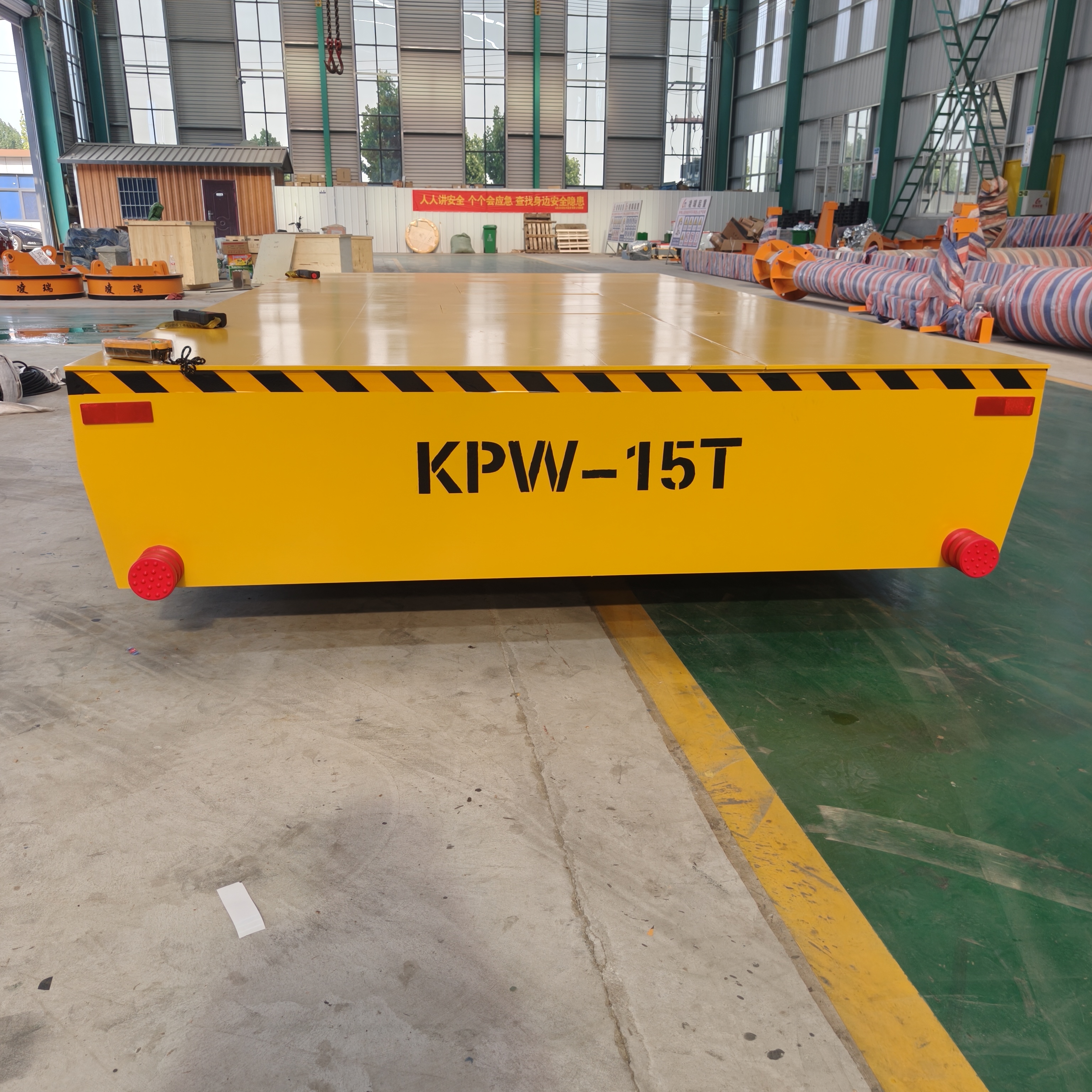 电动地平车工业重载搬运车3T/5T/10T可选厂区轨道平板车